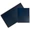 JAM Paper Heavy Duty Plastic 2-Pocket Folders, 6ct.